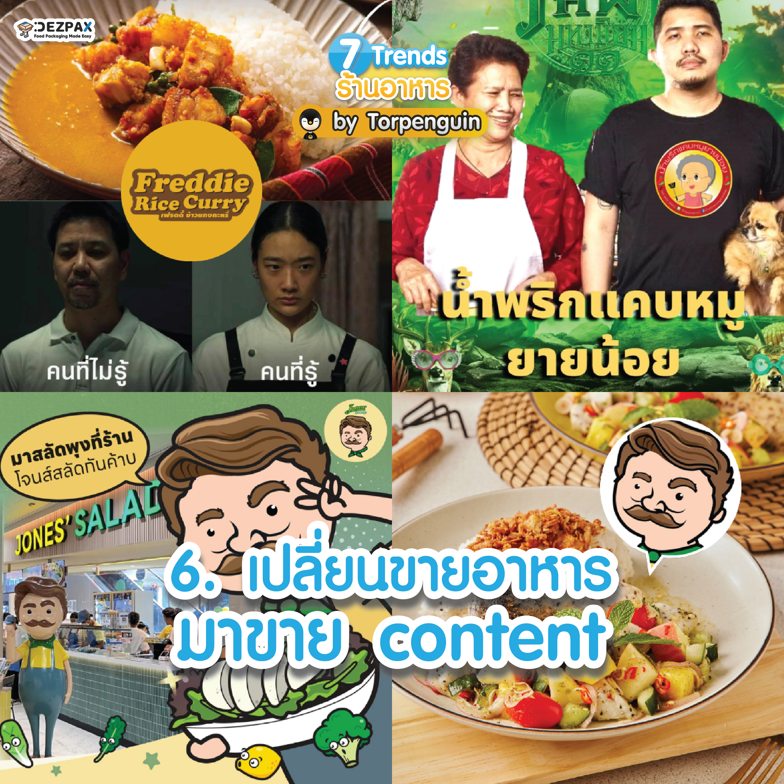 7 Trends ร้านอาหาร by Torpenguin🍽️🐧