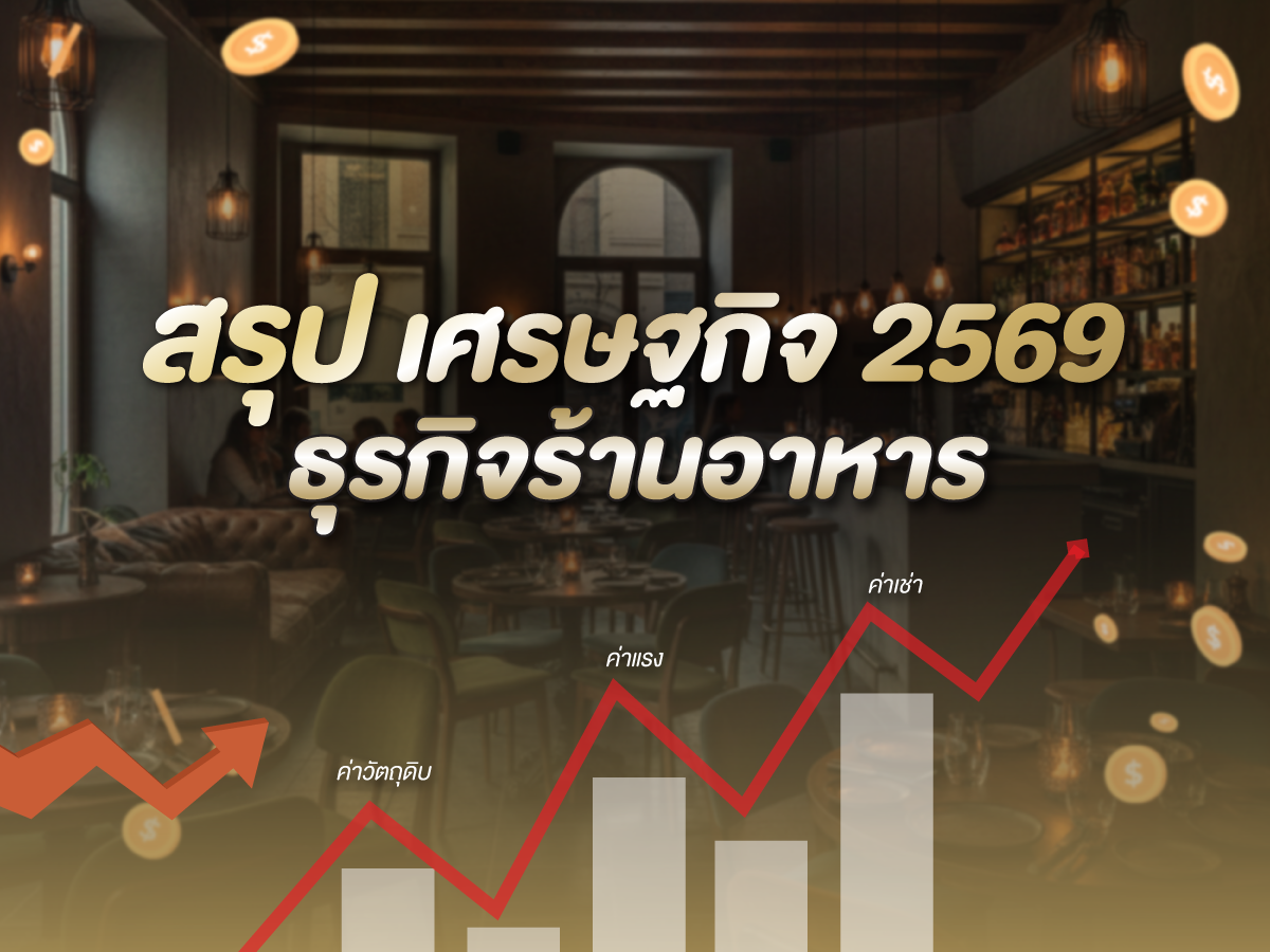 สรุป เศรษฐกิจ 2569 ธุรกิจร้านอาหาร